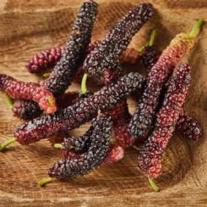 תות עץ ארוך שחור / תות אפגני אדום